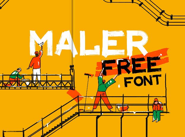 MALER Font